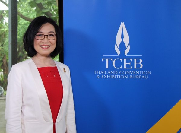 泰国会议展览局商务处高级副总裁Nichapa Yoswee女士