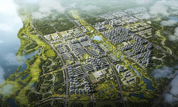 佳兆业空港科技城(规划效果图) 佳兆业空港科技城(规划效果图)