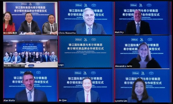 希尔顿与锦江国际集团续签合作协议,开启希尔顿欢朋中国加速发展新篇章 希尔顿与锦江国际集团续签合作协议,开启希尔顿欢朋中国加速发展新篇章