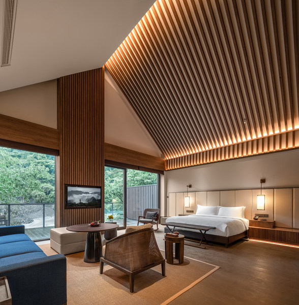 临江居豪华江景别墅Riverview Deluxe King Room