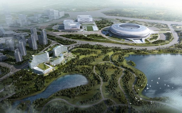 东安湖环境 效果图