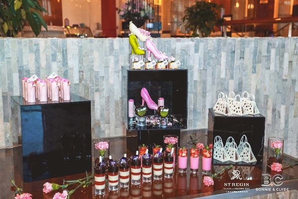 三亚亚龙湾瑞吉度假酒店与中国新奢美妆平台BC极选联合呈现精致甜点