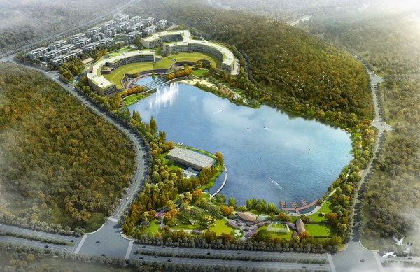 Club Med Joyview南京仙林度假村鸟瞰图