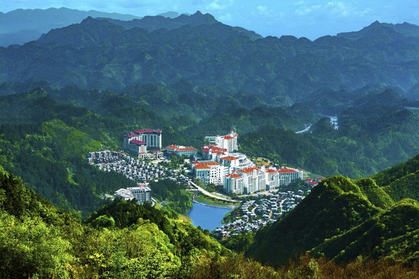 度假区俯瞰图