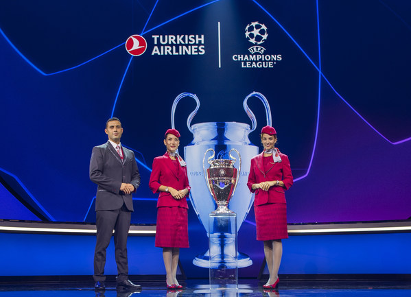 土耳其航空（Turkish Airlines）是欧洲冠军联赛的官方赞助商。