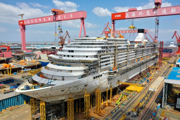 爱达邮轮首艘国产新造大型邮轮建造过程_副本.jpg