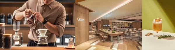 广州粤海喜来登酒店：专业咖啡师手冲咖啡、&More by Sheraton咖啡吧、燕麦柚香冷萃咖啡.jpg