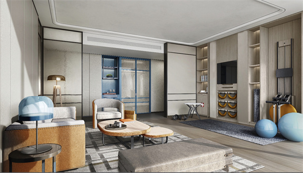 北京港澳中心瑞士酒店 Swissotel Beijing - Vitality Suite - Living Room R.jpg