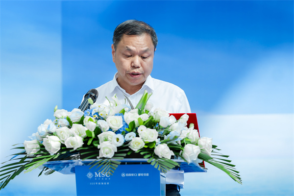 图6：招商局蛇口工业区控股股份有限公司安全生产总监、深圳招商蛇口国际邮轮母港有限公司董事长吴炜先生发表致辞.jpg