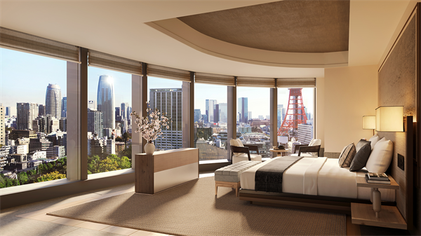 Janu Tokyo - Accommodation, Tower View Suite, png_45252.png