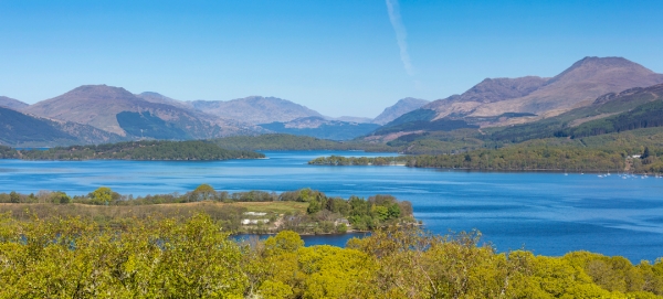 Looking over Loch Lomond from the island of Inchcailloch near Balmaha_副本.jpg