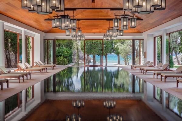 Aman Sveti Stefan, Montenegro - Aman Spa Pool_副本.jpg