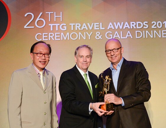 雅高酒店集团在亚太权威旅游奖项评选中摘得最佳国际连锁酒店大奖