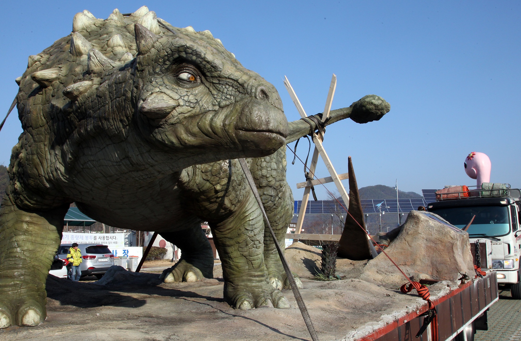 庆南固城恐龙世界博览会将有仿真恐龙大游行