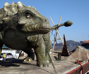 庆南固城恐龙世界博览会将有仿真恐龙大游行