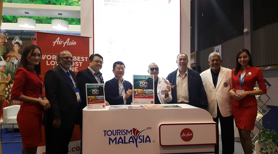 亚洲航空与马来西亚旅游局合作促进旅游业