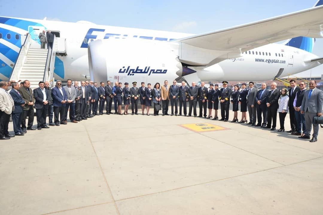 埃及航空迎来第二架波音787梦想客机