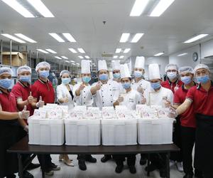 香格里拉集团携手益海嘉里为医务工作者提供暖心工作餐服务