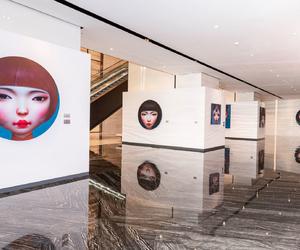 长沙尼依格罗酒店三周年店庆 策划《北京女孩与花朵系列》系列艺术展