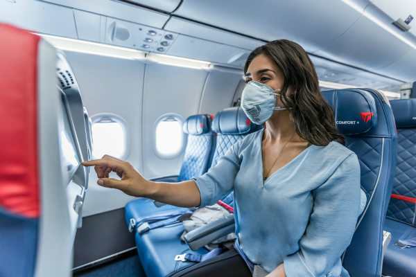 达美航空锁定中间座位的政策延续至2021年4月底