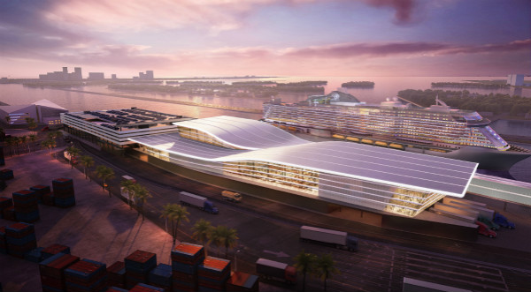 MSC地中海邮轮与芬坎蒂尼集团展开合作，在迈阿密港打造最先进的全新邮轮码头航站楼