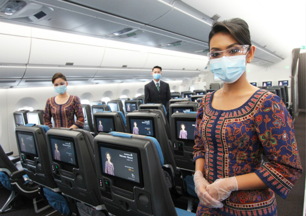 新加坡航空和酷航被授予Skytrax健康安全五星评级