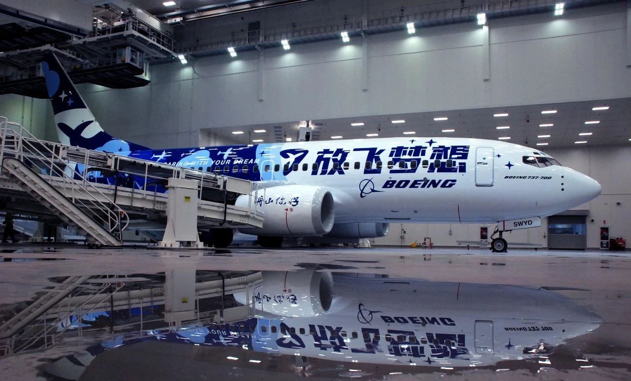 波音中国推出&ldquo;放飞梦想&rdquo;彩绘飞机，倡导航空科普教育