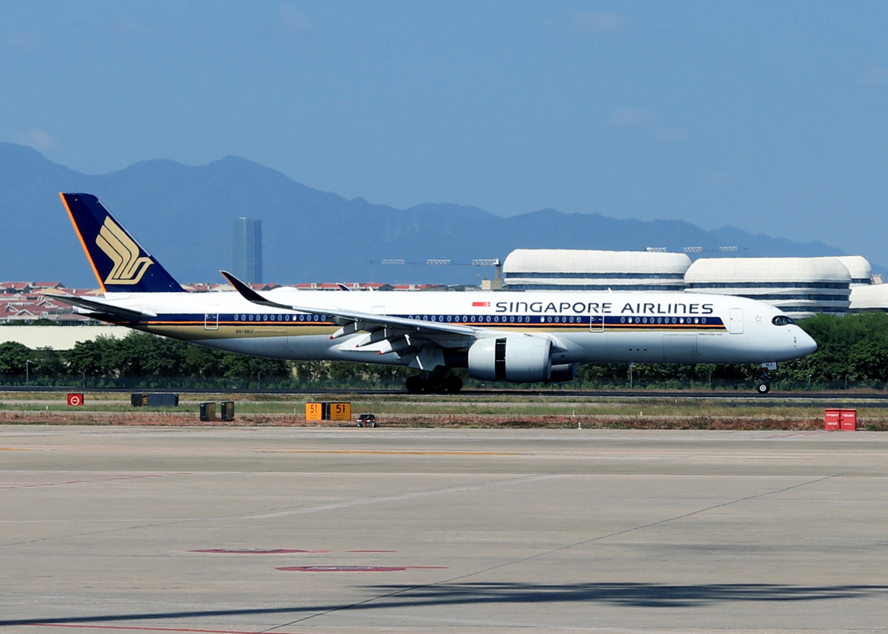 新加坡航空厦门至新加坡客运航线顺利首航