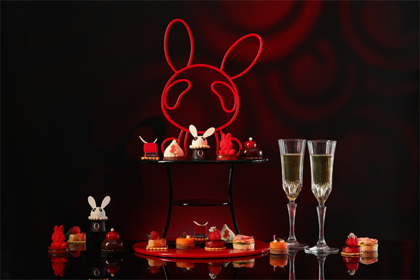 北京丽思卡尔顿酒店 全新推出“大展宏兔”麒麟珠宝联名下午茶