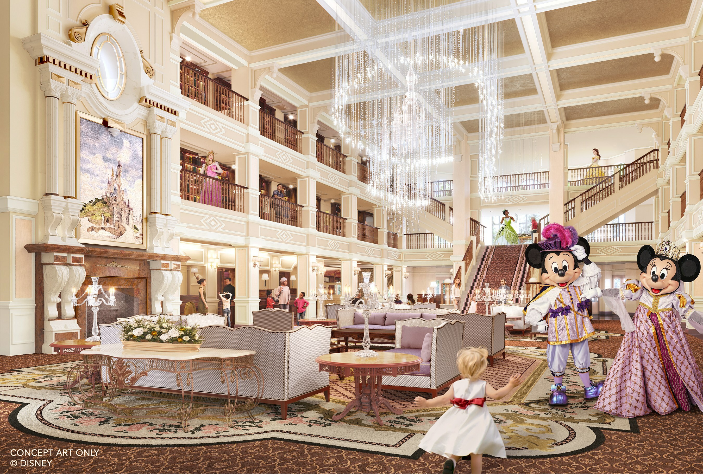巴黎迪士尼乐园的五星级酒店迪士尼乐园酒店将以全新面貌闪亮归来