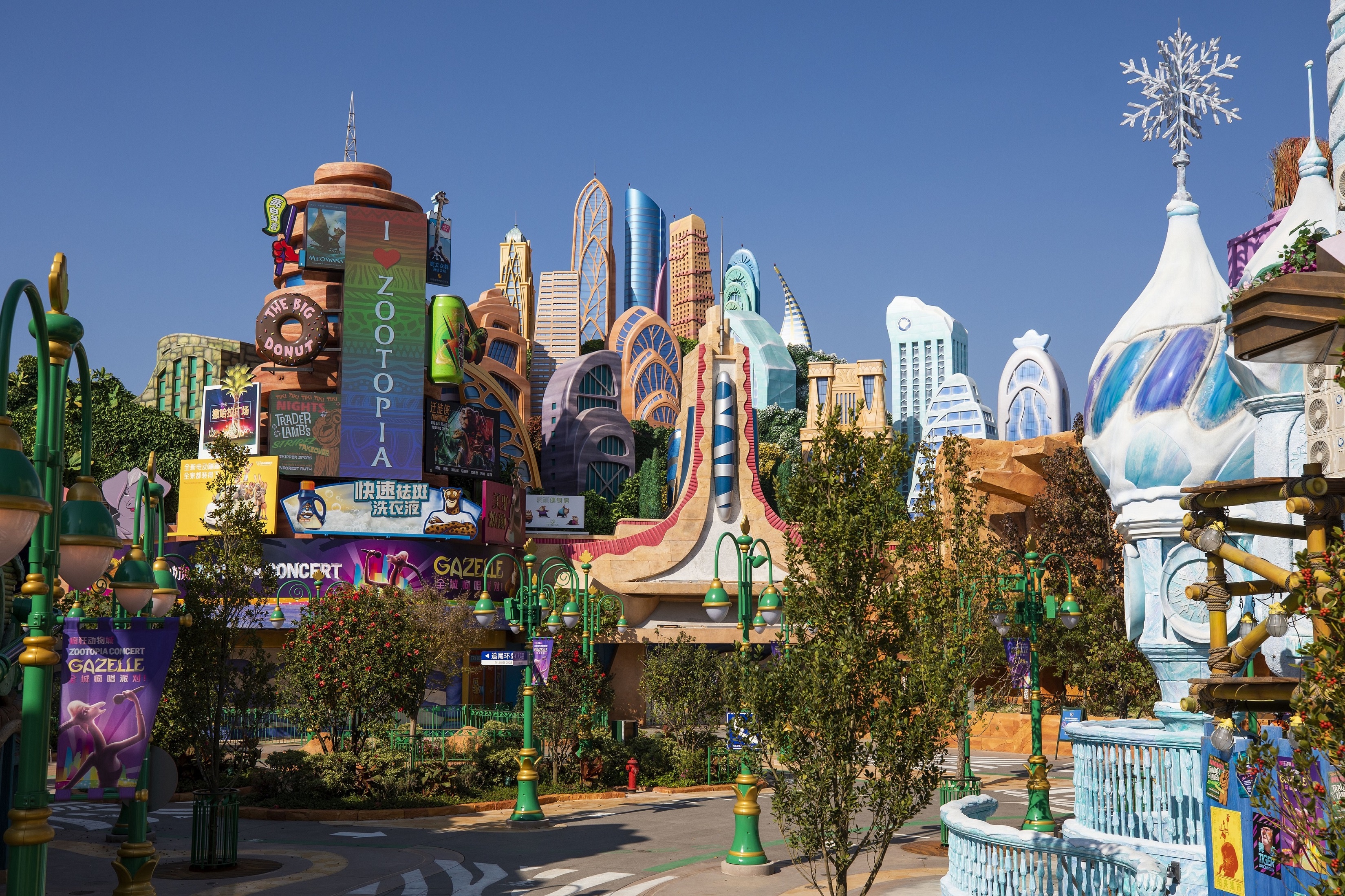上海迪士尼乐园“疯狂动物城”主题园区将于2023年12月20日开幕
