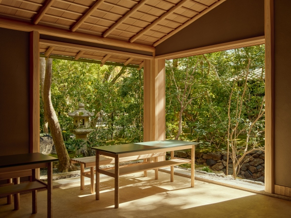 安缦京都于森林庭园开设全新Senkutsu茶舍