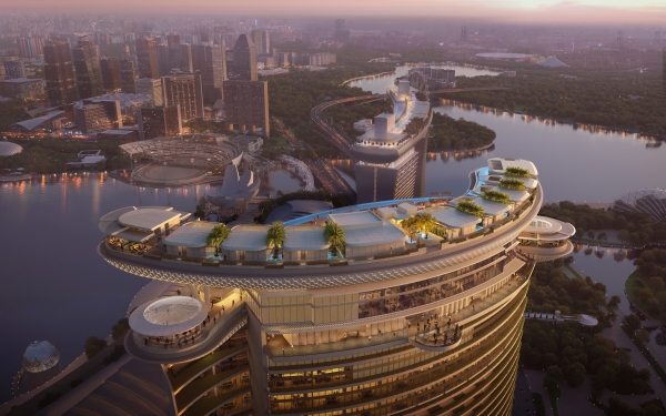 拉斯维加斯金沙集团在新加坡启动全新超豪华项目建设