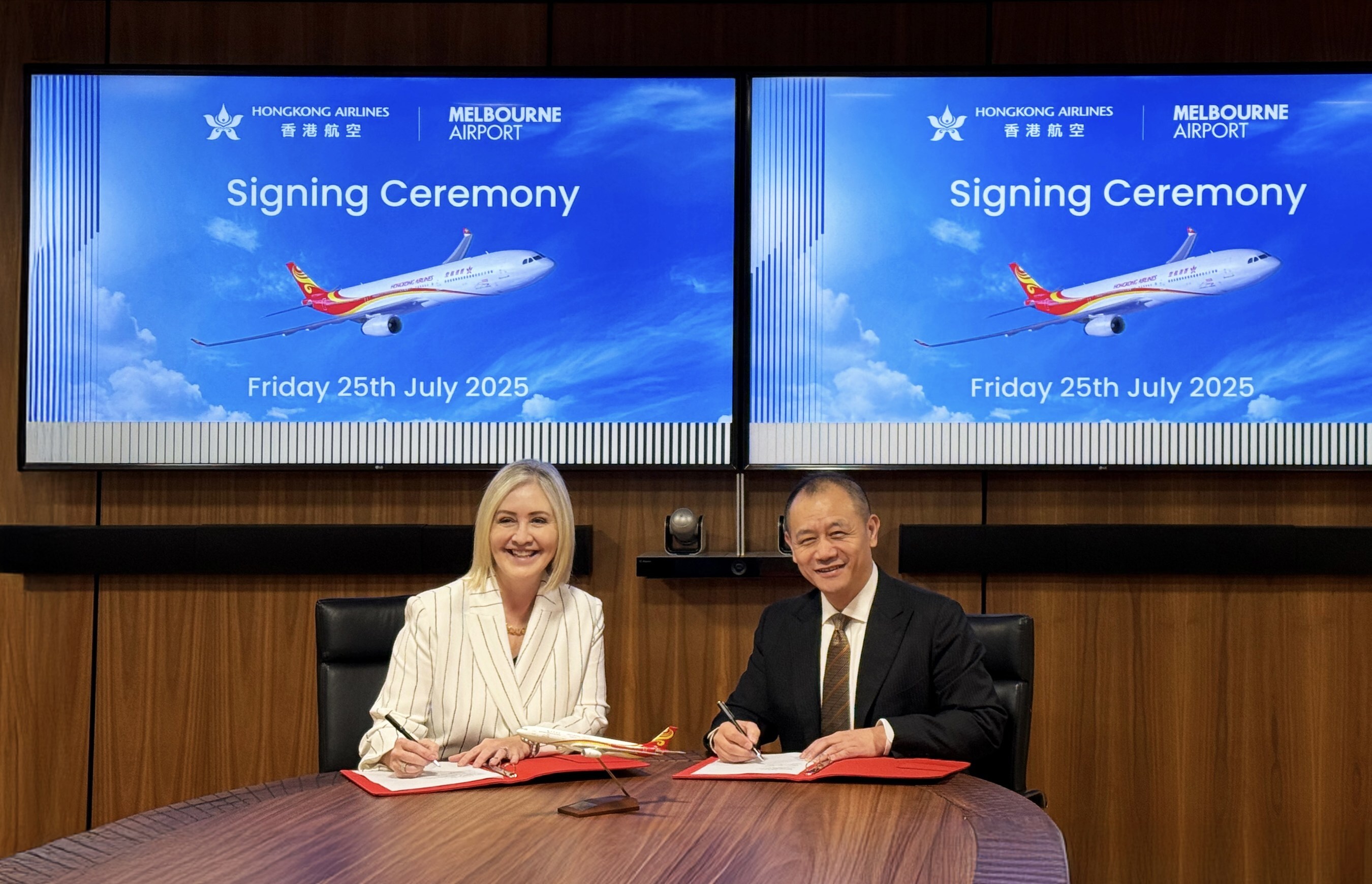 香港航空再添澳洲航点 将开通香港往来墨尔本直航服务