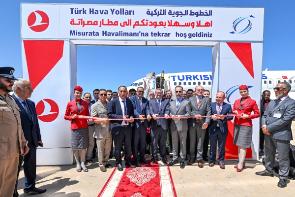 土耳其航空恢复利比亚第三大城市米苏拉塔航线