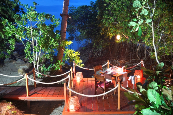 民丹岛瑞僖敦酒店的红树林私享晚餐：以美食与自然共叙可持续未来